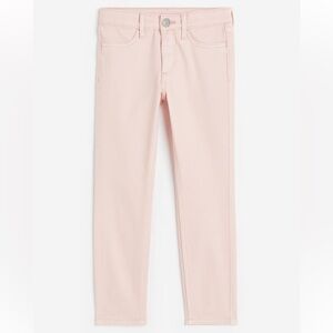 H&M Girl’s Light Pale Pink Skinny Leg Jeans- Size 10